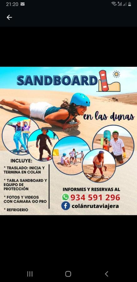Los Maderos De Colan: Casa #5 +Bbq+Pool+Wifi Luaran gambar